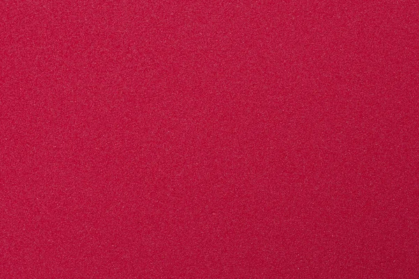 Foglio Schiuma Artigianale Colore Rosso Texture Sfondo Semplice — Foto Stock