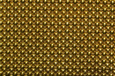 Altın boncuklu moda dekoratif bant. Noel arkaplanı