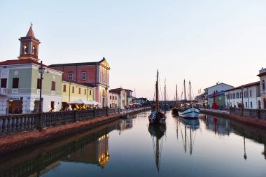 Porto di Cesenatico, i colori