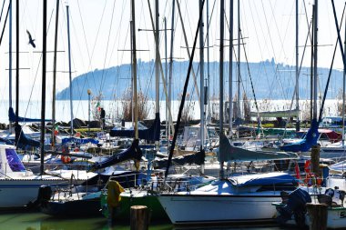 Barche a Tuoro sul Trasimeno