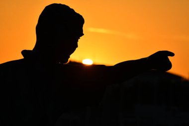 Statua al porto di Cesenatico