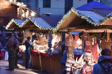 Natale ad Arezzo, Toscana, İtalya