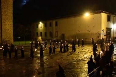 Kutsal Hafta, Castiglion Fiorentino, Arezzo, İtalya