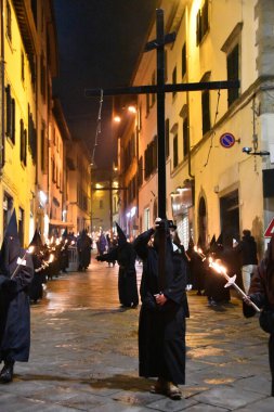 Kutsal Hafta, Castiglion Fiorentino, Arezzo, İtalya