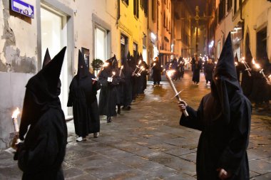 Kutsal Hafta, Castiglion Fiorentino, Arezzo, İtalya