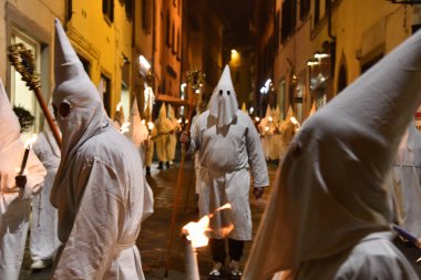 Kutsal Hafta, Castiglion Fiorentino, Arezzo, İtalya
