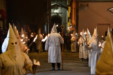 Kutsal Hafta, Castiglion Fiorentino, Arezzo, İtalya