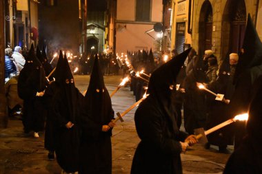 Kutsal Hafta, Castiglion Fiorentino, Arezzo, İtalya