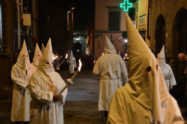 Kutsal Hafta, Castiglion Fiorentino, Arezzo, İtalya