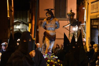 Kutsal Hafta, Castiglion Fiorentino, Arezzo, İtalya