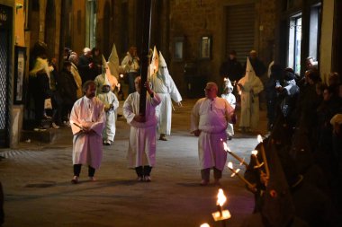 Kutsal Hafta, Castiglion Fiorentino, Arezzo, İtalya