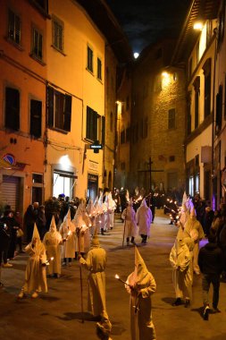 Kutsal Hafta, Castiglion Fiorentino, Arezzo, İtalya