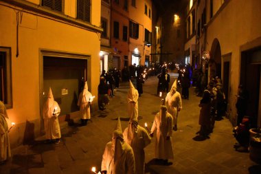 Kutsal Hafta, Castiglion Fiorentino, Arezzo, İtalya