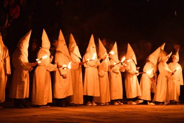 Kutsal Hafta, Castiglion Fiorentino, Arezzo, İtalya