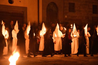 Kutsal Hafta, Castiglion Fiorentino, Arezzo, İtalya