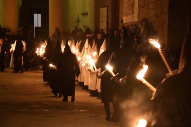 Kutsal Hafta, Castiglion Fiorentino, Arezzo, İtalya