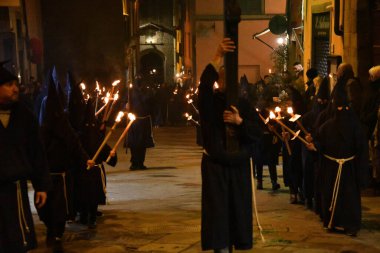 Kutsal Hafta, Castiglion Fiorentino, Arezzo, İtalya