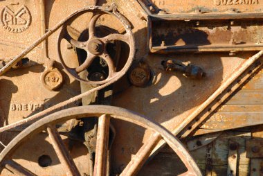 Motorlu vitesler, Toskana, İtalya 'da köy fuarı