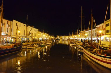 Cesenatico Limanı, gerçekten resim gibi.!