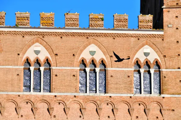 Siena, Toskana, İtalya manzarası