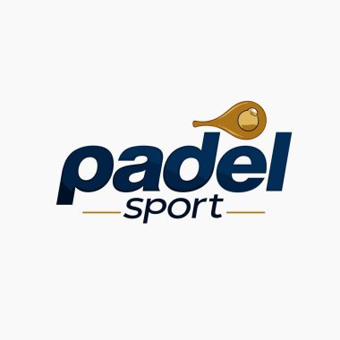 Padel Spor Logosu premiun yıldızı