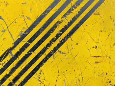 Siyah çizgilerle çizilmiş sarı arkaplan