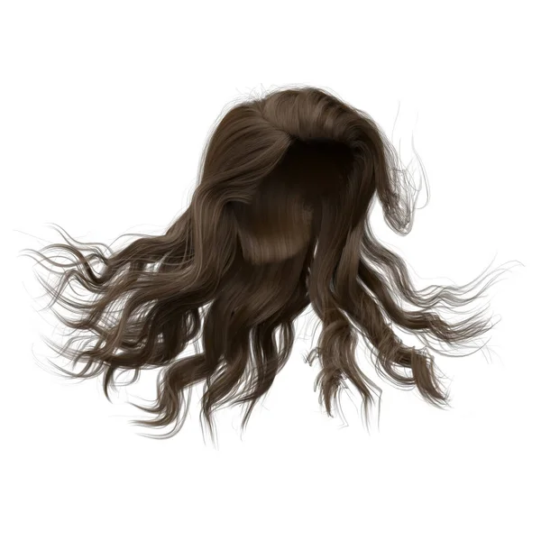 Fashion Model Long Wavy Hair- White - Roblox