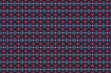 Soyut Vektör illüstrasyon arka planına sahip kusursuz Desen, Vintage Biçimi