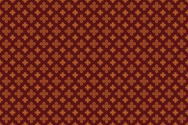 Soyut geometrik vektör illüstrasyonu ile kusursuz desen