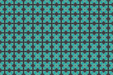 Soyut Vektör illüstrasyon arka planına sahip kusursuz Desen, Vintage Biçimi