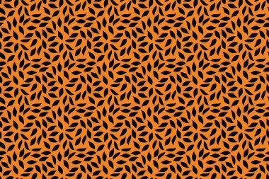 Kusursuz Desen Çiçek Vektörü İllüstrasyonu, Çiçek Batik Motifi