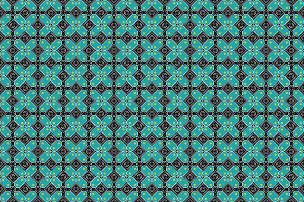 Soyut Vektör illüstrasyon arka planına sahip kusursuz Desen, Vintage Biçimi