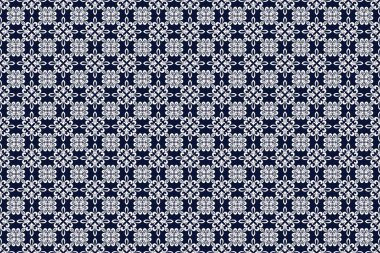 Soyut geometrik ile kusursuz desen