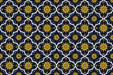 Soyut geometrik vektör ile kusursuz desen