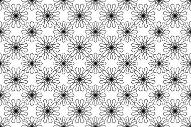 Soyut Arkaplan - Eşsiz Kusursuz Desen Vektörü