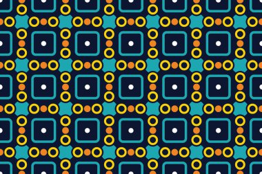 Soyut Arkaplan - Eşsiz Kusursuz Desen Vektörü