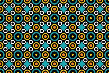 Soyut Arkaplan - Eşsiz Kusursuz Desen Vektörü