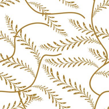 Çiçek Arkaplanı - Kusursuz Desen Vektörü, Çiçek Batik Motifi