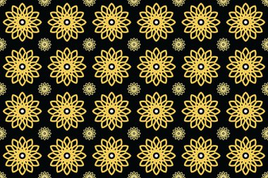 Soyut geometrik vektör ile kusursuz desen