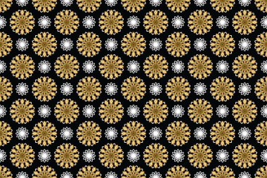 Soyut geometrik vektör ile kusursuz desen