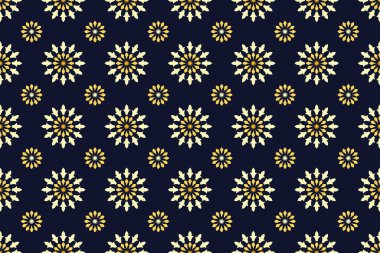 Soyut geometrik vektör ile kusursuz desen