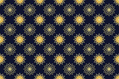 Soyut geometrik vektör ile kusursuz desen