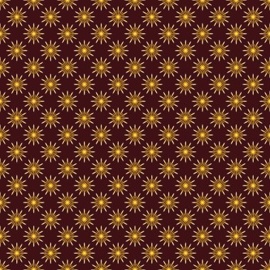 Soyut geometrik vektör ile kusursuz desen