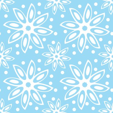 Soyut geometrik vektör ile kusursuz desen