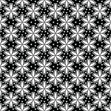 Soyut geometrik vektör ile kusursuz desen