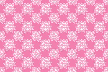 Soyut Çiçek - Tropik çiçekli kusursuz desen, Endonezya Batik Motifi