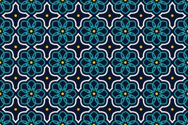 Soyut geometrik vektör arkaplanı olan kusursuz desen, basit desen, tekrarlanan desen