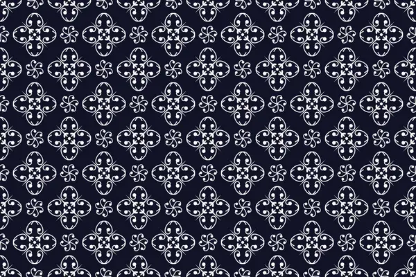 Soyut geometrik vektör ile kusursuz desen, basit batik motif, Endonezya Batik Motifi