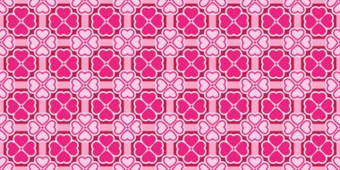 Kalpsiz Düzen Vektörü, Geometrik Desen Arkaplanı, Batik Motifini tekrarla