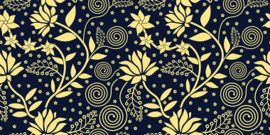 Çiçeksiz desen vektörü, basit batik motif, Endonezya Batik Motifi